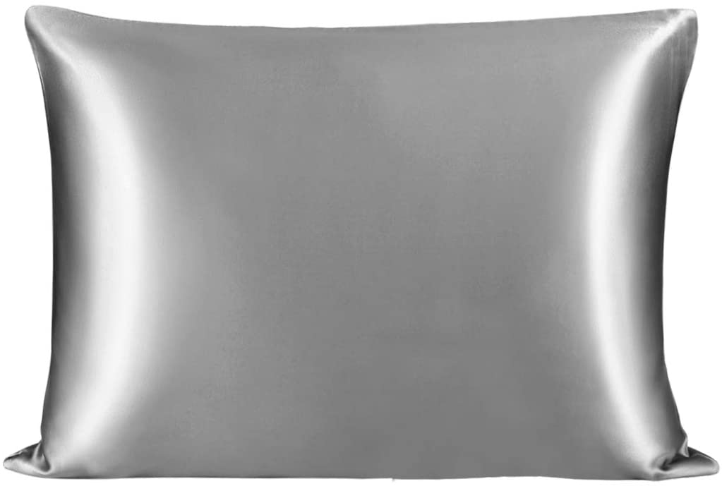 Silk Pillowcase Gray